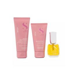Mini Kit Semi Di Lino Moisture Hidratación De Alfaparf Milano