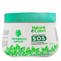 Natural Color Tratamiento SOS Rescate Reparación Intensiva para Cabello Muy Dañado 370mL