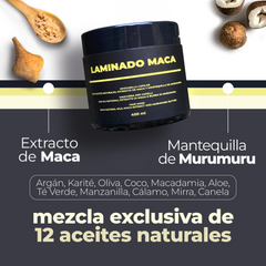 Mascarilla Capilar Laminado Maca 400 mL