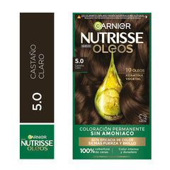 Garnier Nutrisse Óleos Castaño Claro tono 5.0