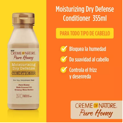 Acondicionador Creme Of Nature Pure Honey 340mL