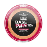 Base Polvo Resist Bronce 2 En 1 De Vogue 9g