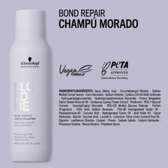 BLONDME Bond Repair Purple Shampoo de Schwarzkopf Professional - 300 ML