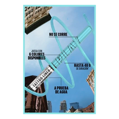 Delineador De Ojos Maybelline Tattoo Liner Play Ride Metalic Aqua