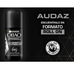 Duo Desodorante Garnier Obao Audaz Antitranspirante Roll-On