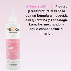Tratamiento De Queratina Yellow Professional 250ML