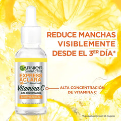 Express Aclara Anti-Manchas Vitamina C Garnier 15ml