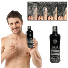 Flash Cubre Canas Herbacol For Men Castaño Oscuro 240mL
