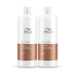 Kit Shampoo + Acondicionador Wella Fusion