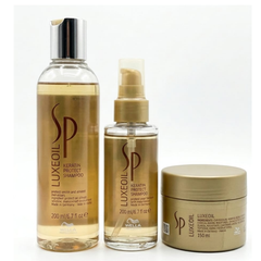 COMBO ESPECIAL Sp Luxe Oil Mascarilla + Elixer + shampoo Gratis