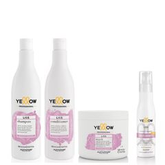 Kit Shampoo + Acondicionador + Mascarilla + Multi-Benefit Yellow Liss