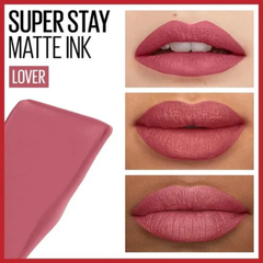 Labial Maybelline Super Stay Matte Ink en el tono 15 Lover 5mL