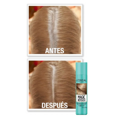 Retoca Raíces Magic Retouch Spray LOréal Paris Rubio Oscuro 75mL