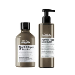 Kit Shampoo + Serum Con Enjuague L'Oréal Professionnel Absolut Molecular