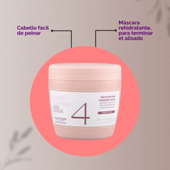 Mascarilla Rehidratante Alfaparf 500ml Lisse Design Paso 4