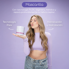 Mascarilla Amazonica Platinum Look 500ml
