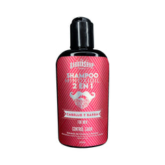 Shampoo Barbershop Control Caída Minoxidil 2 en 1 250ml