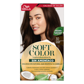 Tinte Wella Soft Color Sin Amoniaco 30 - Castaño Oscuro