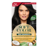 Tinte Wella Soft Color Sin Amoniaco 20 - Negro