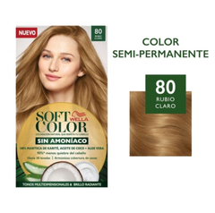 Tinte Wella Soft Color Sin Amoniaco 80 - Rubio Claro