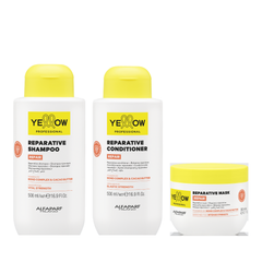 Kit Shampoo + Acondicionador + Mascarilla Yellow Repair