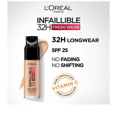 Base Liquida L'Oréal Paris Infallible 32H Fresh Wear Foundation 420 Beige 30mL