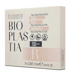 Ampolletas Salerm Bioplastia Capilar Biokera X 6 Unidades