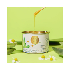 Cera Miel Depilatoria Aloe Vera Y Manzanilla Oro 905g