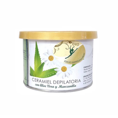 Cera Miel Depilatoria Aloe Vera Y Manzanilla Oro 240g (Copia)