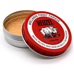 Cera Pomada Reuzel Roja Soluble En Agua Alto Brillo 95g