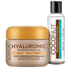 Kit Hair Cocktail Tratamiento de Ácido Hialurónico y Coconut Oil