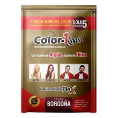 Tinte En Crema Color-1 Liquid Borgoña 30ml