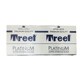 Cuchillas Barberia Treet Doble Filo Platinum Super X 100und