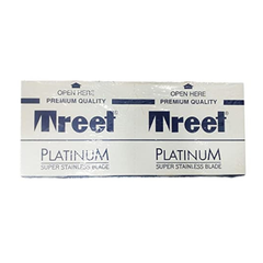 Cuchillas Barberia Treet Doble Filo Platinum Super X 100und
