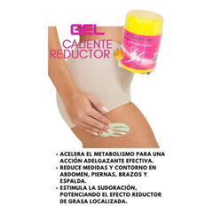 Gel Moldeante Y Reafirmante Caliente 500g