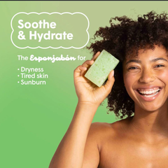 Esponjabón 2 En 1 Aloe Vera 120g