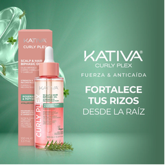 Óleo Capilar Bifásico Kativa Rosemary Mint 100 mL
