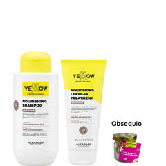 Kit Shampoo + Acondicionador Leave In Yellow Nutritive