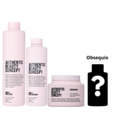 Kit Authentic Beauty Concept Glow Sh+ Acond + Mask + Obsequio