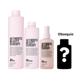 Kit Authentic Beauty Concept Glow Sh+ Acond + Acond Spray Obsequio