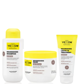 Kit Shampoo + Acondicionador Leave In + Mascarilla Yellow Nutritive