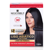 Kit Liso Asiático De Maxybelt 12 Semanas