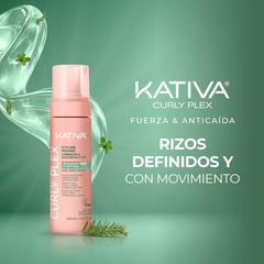 Mousse Kativa Curly Plex Rosemary Mint 200ml