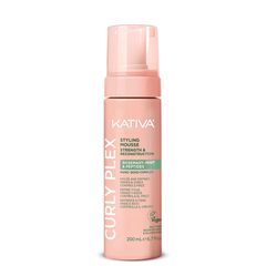 Mousse Kativa Curly Plex Rosemary Mint 200ml