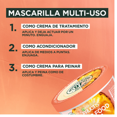 Mascarilla Garnier Fructis Hair Food Piña 350mL