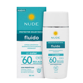 Fluido Protector Solar Facial Nude Sin Color 60 SFP 50mL