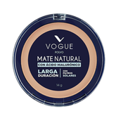 Polvo Compacto Vogue Mate Natural Tono Natural 14gr