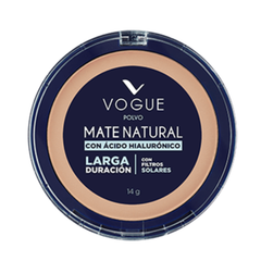 Polvo Compacto Vogue Mate Natural Tono Natural 14gr