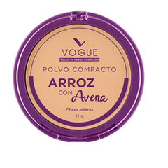 Polvo Compacto Vogue De Arroz Ballerina 11g