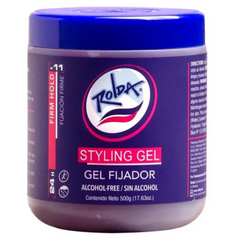 Roldán Gel Fijador Rojo 500gr